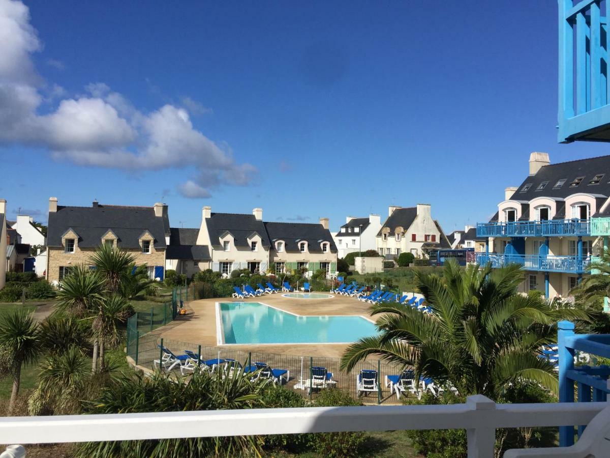 Vacances A L Ocean - T4 Grand Balcon Tout Confort - Wifi Et Parking Gratuits - Mer Plage Piscine A Environ 25 M - Centre Ville, Tous Commerces, Marche, Et Port A 10 Minutes A Pied En Longeant La Mer Guilvinec Exterior foto